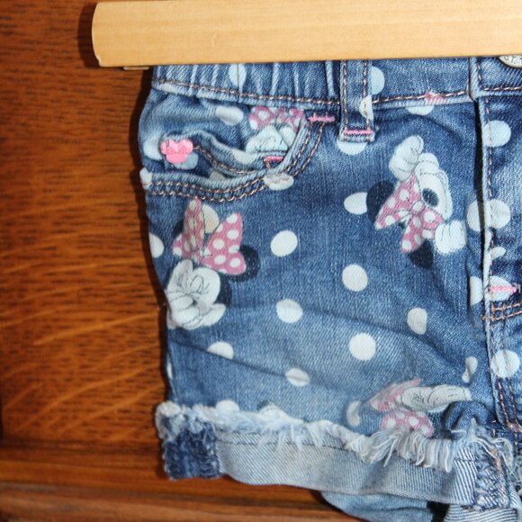 Gap Minnie Mouse Size 2T Jean Shorts - Picture 2 of 3
